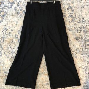 Zara Women's Size L Black Flowy Pants